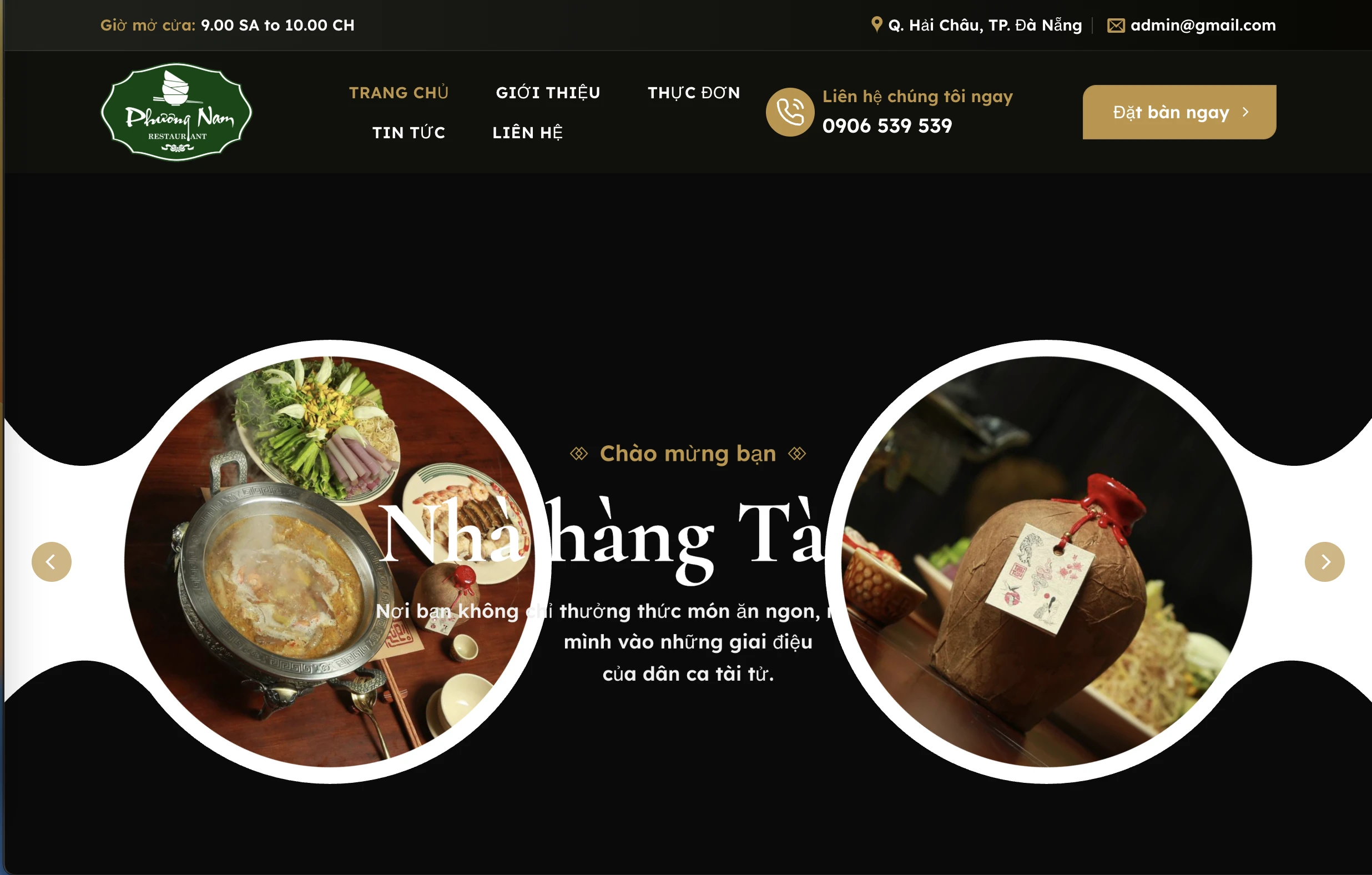 website-nha-hang