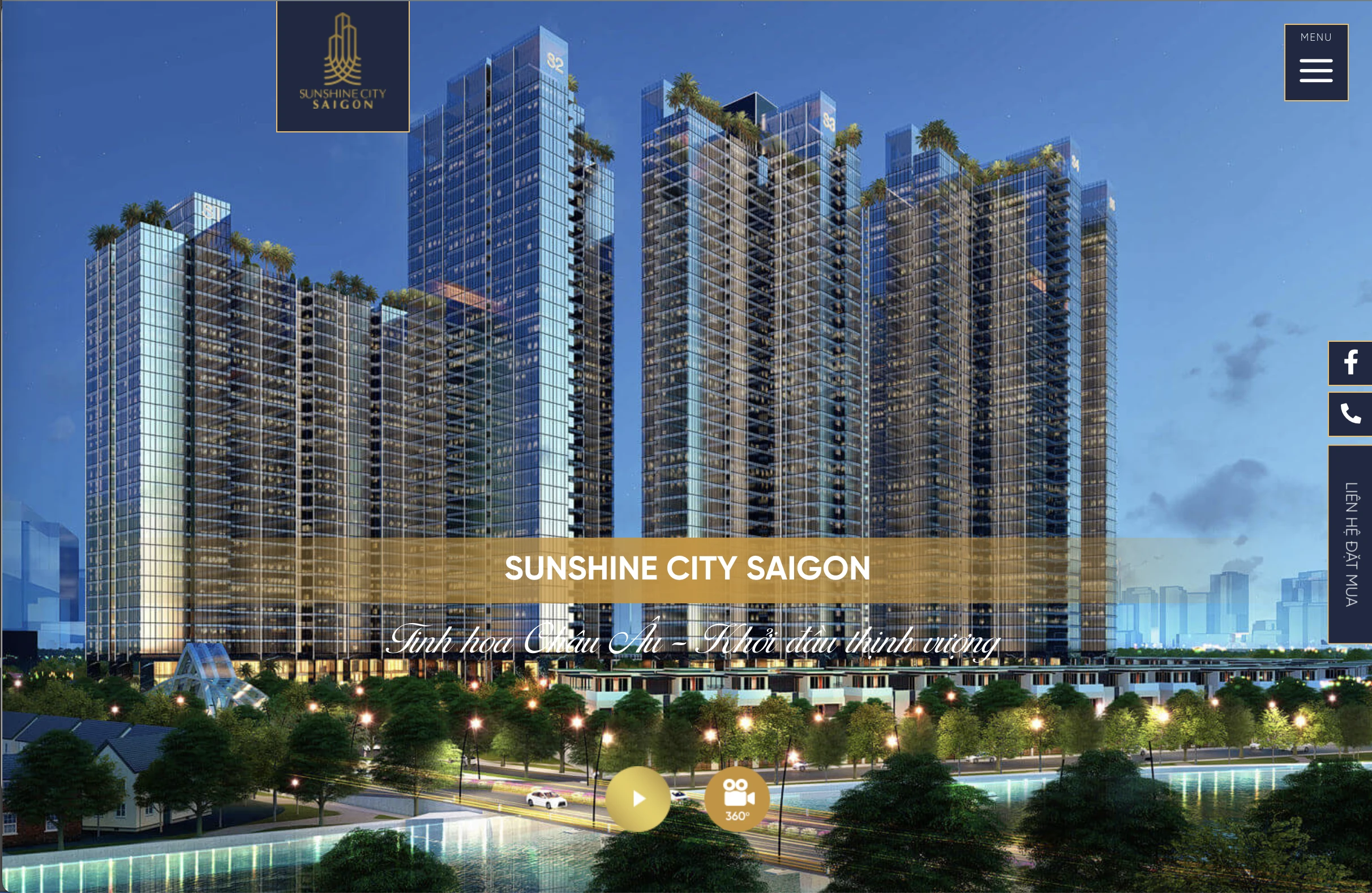 Mẫu Website Bất động sản 08