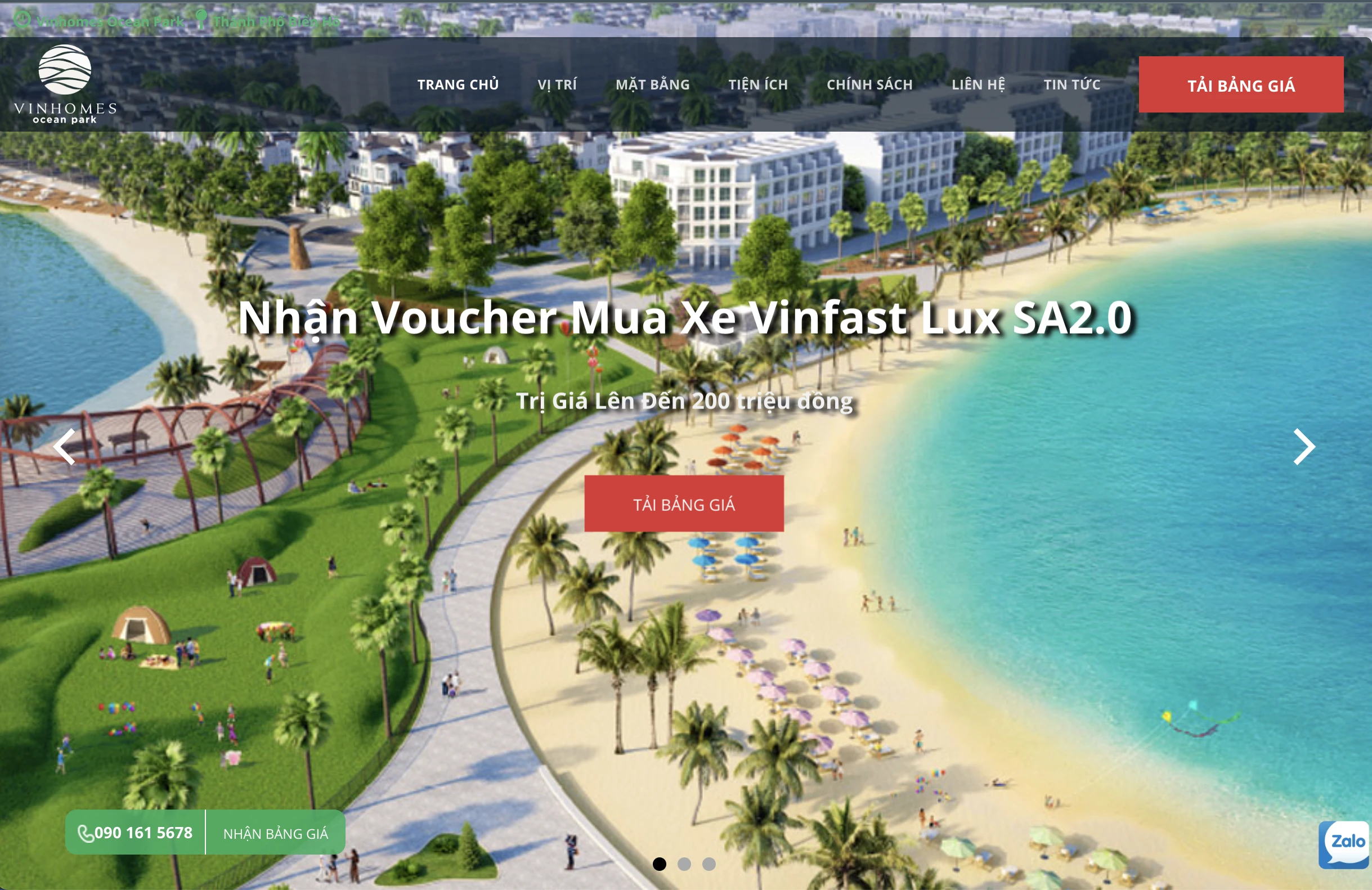 Mẫu Website Bất động sản 15