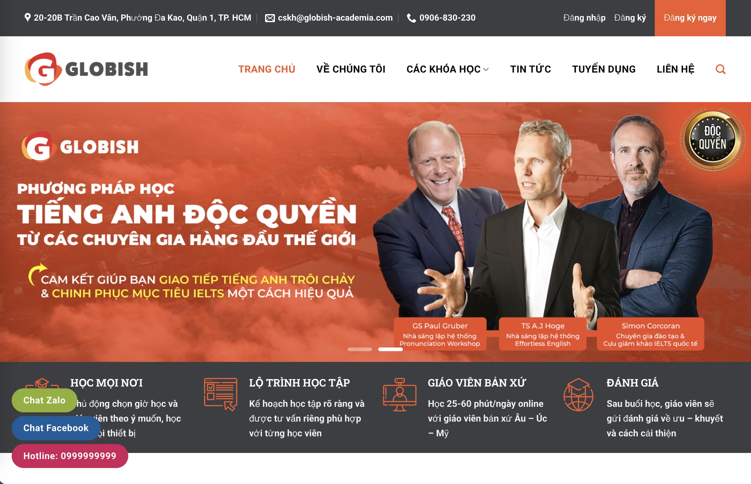 Mẫu Website Giáo dục 03